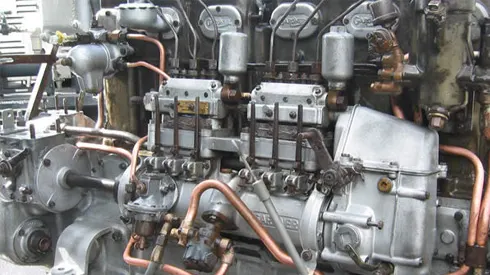 Moteur nettoyé.